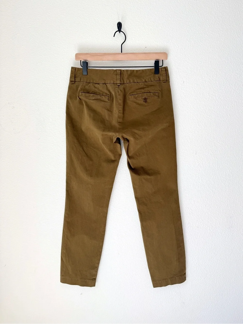 J. Crew Andie Chinos in Olive - Size 4 - EUC